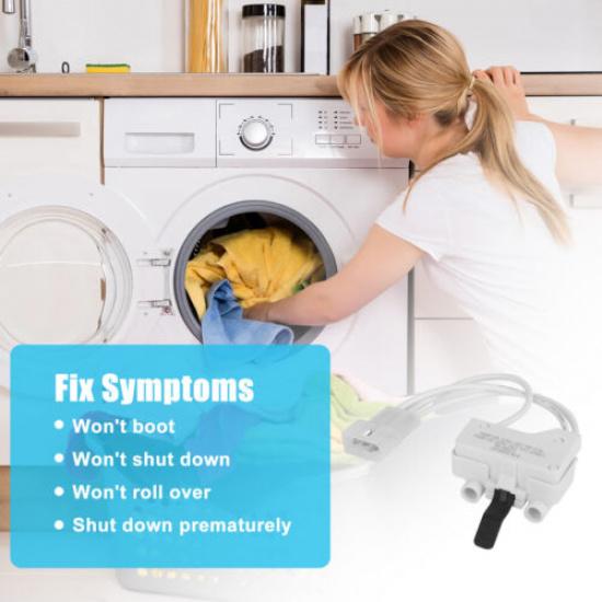 Комплект переключателя дверцы сушилки 3406107 10 шт. для Whirlpool Kenmore Maytag 3405100 3405101