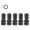 Быстросъемные Ключи Приводной Патрон для Дрели Квадрат 1/2 Дюйма на Шестигранник 1/4 Дюйма Трещотки Головки Ударный Гаечный Ключ Набор Головок Адаптер