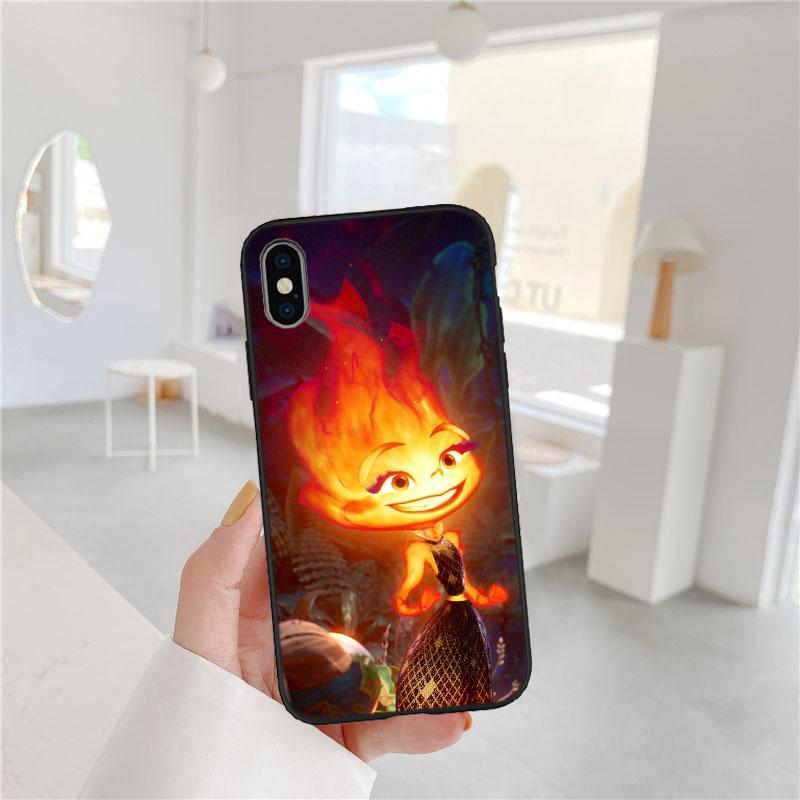 CJ39 Disney Elemental Soft Shell Phone Case for Samsung Galaxy Note 10 20 S23 S24 S25 Ultra FE Plus Edge Lite A02S A35 A07 A17