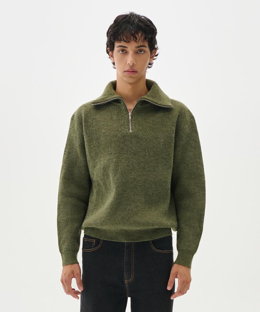 TRADCLUB Half-Zip Knit (5 Colors) (Type A)