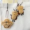 Creative Cockroach Doll Keychain Pendant Cute Funny Plush Cockroaches Toys Keychain Backpack Decoration Accessories Gifts