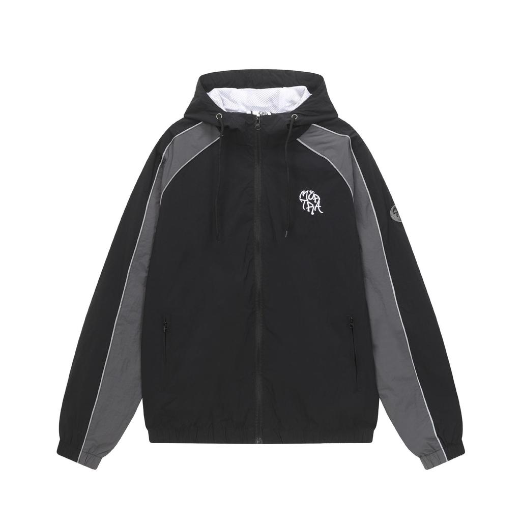 Мужская зимняя пуховая куртка с капюшоном и вышивкой Trapstar - Американский уличный хип-хоп стиль