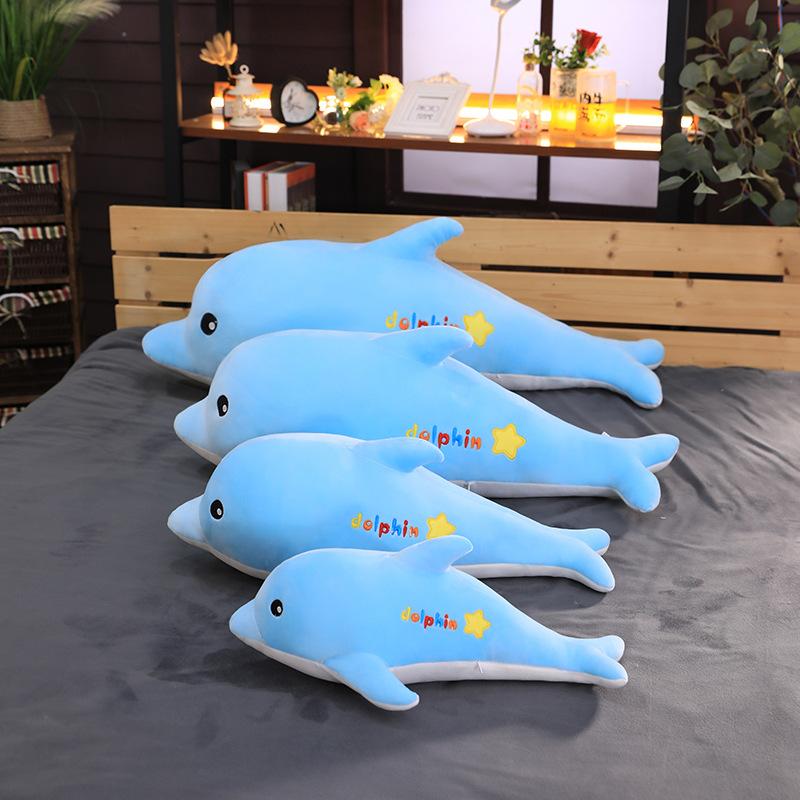 Cartoon Party Dolphin Plush Toy Down Cotton Cloth Doll Cute New Doll