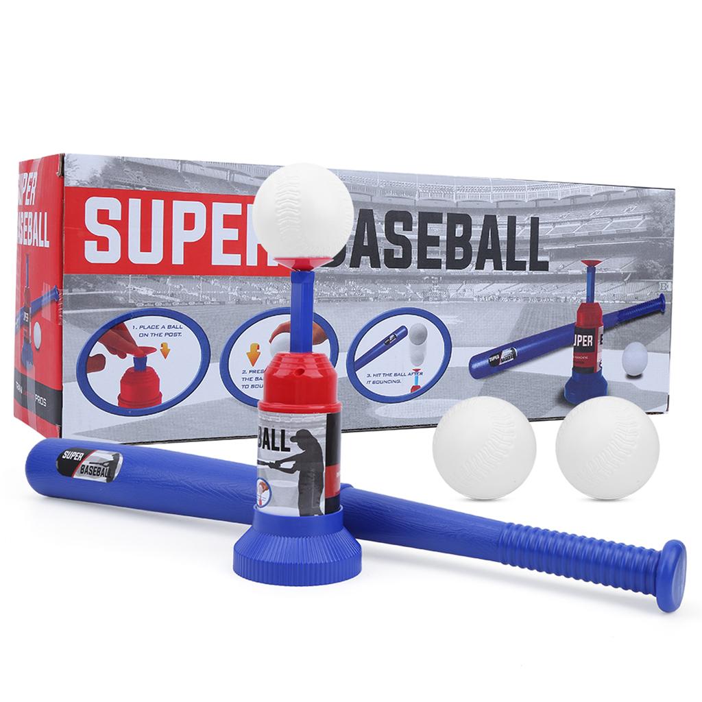 Baseball Ball Set Toy Semi Automatic Baseball Launcher Baseball Bat Toy for Children(777‑607 )