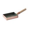 Nichinichi Tools Медная сковорода для яиц, 12 см, Сделано в Японии, Профессиональный класс, Чистая медь, Отличная теплопроводность, Подходит для бенто-боксов, Мастерски изготовленная