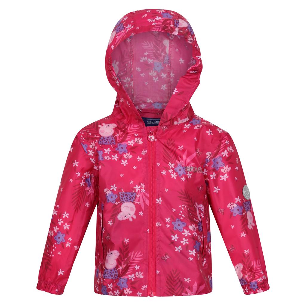 Regatta Childrens/Kids Peppa Pig Packaway Waterproof Jacket