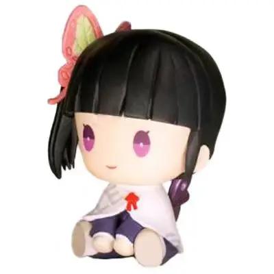 Оригинальная Фигурка Демон Убийца Kimetsu No Yaiba Аказа Кочо Шинобу Маленькие Круглые Глаза Гатча Фигурка Модель Игрушки