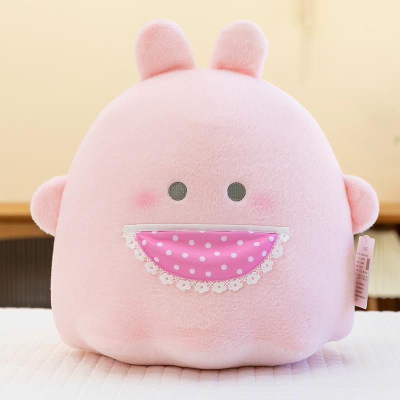 Ghost family cute plush doll doll doll pudding rabbit unicorn soft cute sleeping pillow