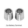 1 пара автомобильных аккумуляторных клемм, преобразователи, адаптеры, втулки, положительные и отрицательные клеммы, головка для замены автомобильных аксессуаров