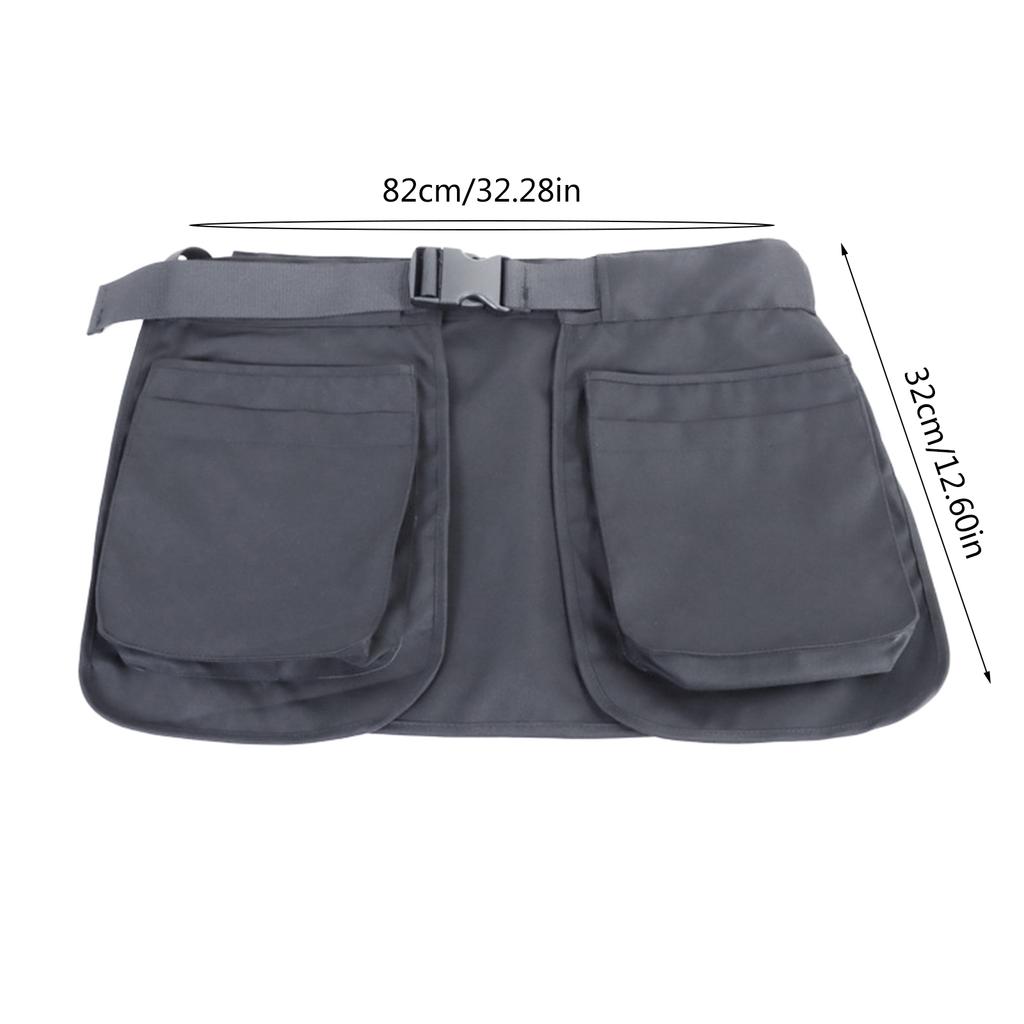 Поясной карман, прочный фартук для инструментов, поясная сумка для электрика, садовый инструмент, поясная сумка для хранения инструментов, поясная сумка