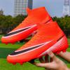 Football Shoes High-top Football Shoes Socks Mouth Male Youth Training Shoes Foreign Trade New Student Broken Nails
