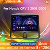GPS Navi 9-дюймовый автомобильный мультимедийный радио-видеоплеер для Honda CR-V CRV 2 2001 - 2006 Android OS 4G Bluetooth Carplay Кнопки с подсветкой