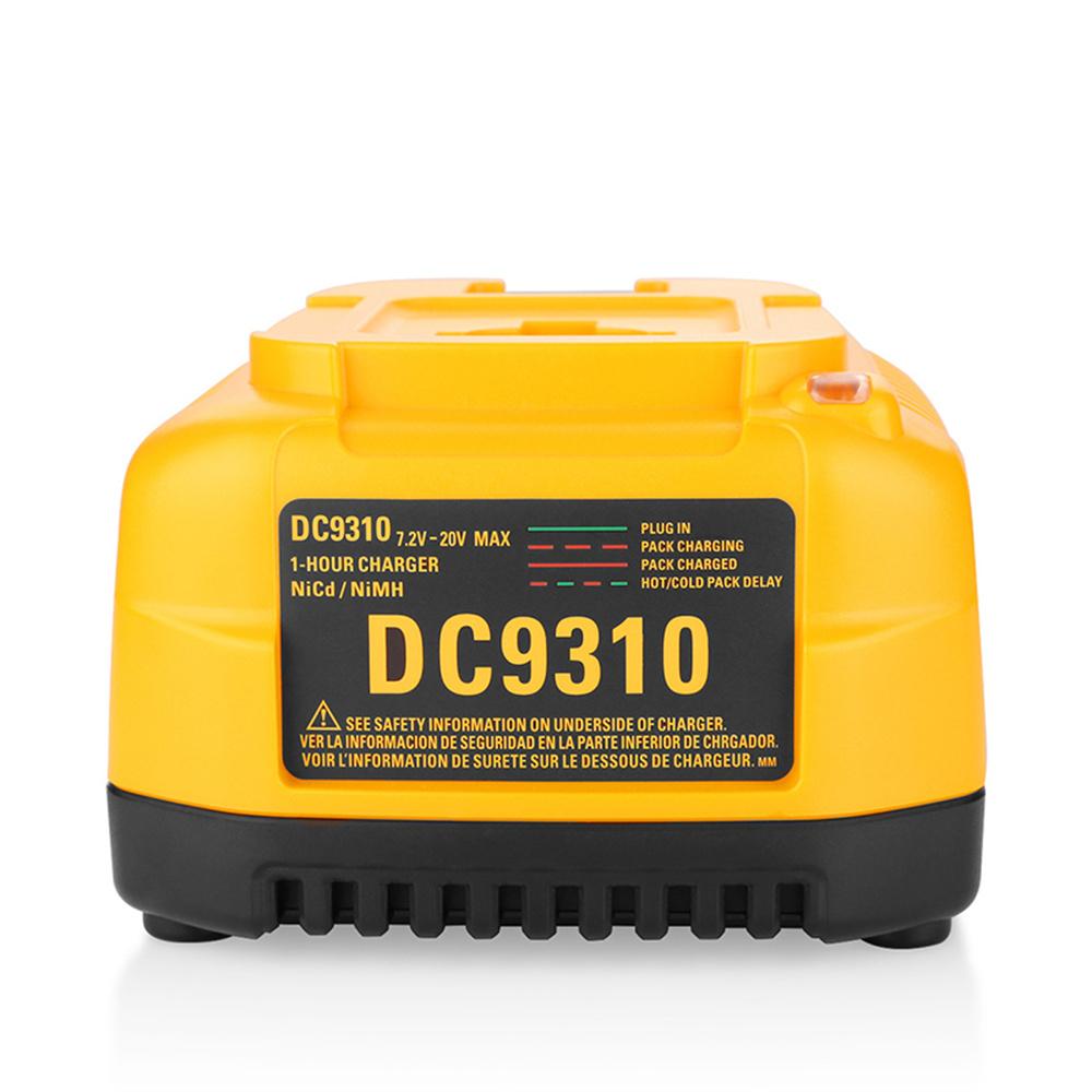 Battery Charger DC9310 For DEWALT 7.2V-18V Battery DC9096 DW9096 DE9095 DE9096 AU Plug