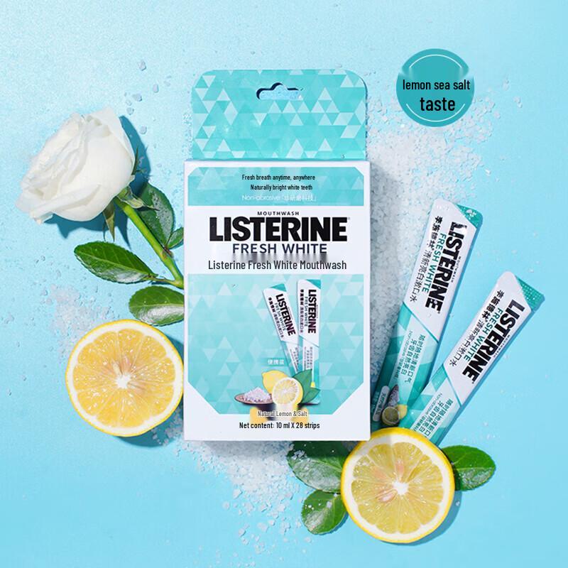 Listerine Brightening Portable Mouthwash Strips