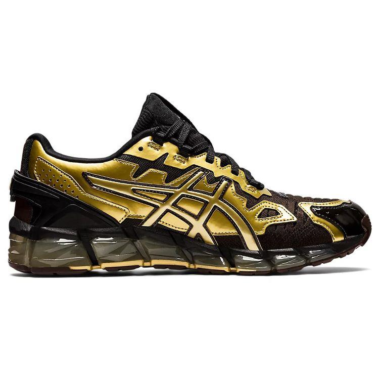 GmbH X ASICS Gel Quantum 360 6 Rich Gold Black Coffee Men Sneakers 1201A099-200
