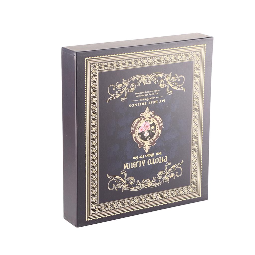 6 и 4 Фотоальбом на 500 фотографий, смешанный тип вставки, картонная обложка, фотоальбомы(Темно-зеленый)