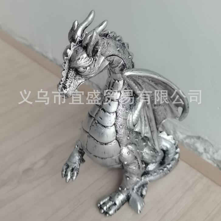 Wing Lifting Leg Flying Dragon Double Wing Noble Dragon Wing Simulation Flying Dragon Ornament Ornament Resin Craft Design