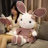 Милый кролик в юбке в горошек, плюшевые игрушки, милый кролик, плюшевая подушка, мягкие куклы-животные, рождественские подарки для девочек