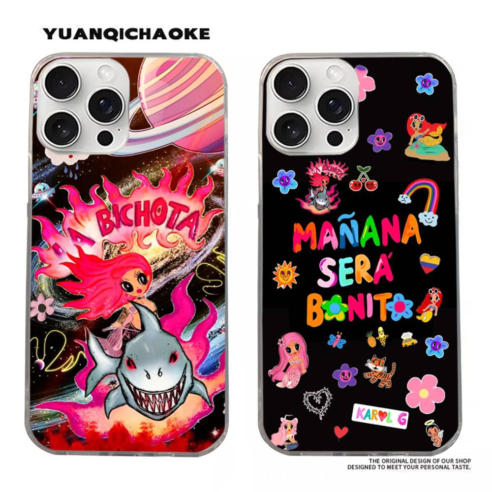 Чехол для телефона Karol G Manana Sera Bonito Для iPhone 11 12 13 14 15 16 17 Plus Pro Max Сатиновый Глянцевый Цветной