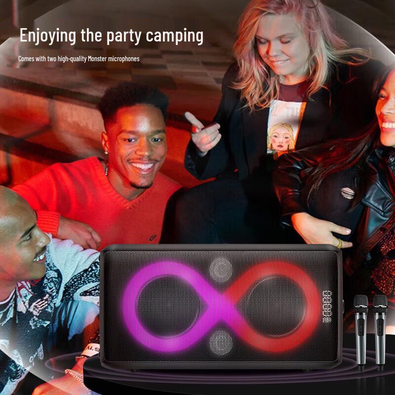 Monster M15 Portable Outdoor Bluetooth Speaker