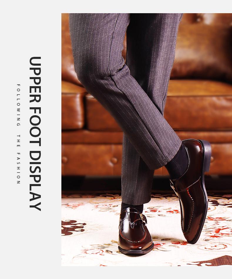 Мужские черные туфли-лоферы VIP из натуральной кожи — деловая, официальная и повседневная обувь