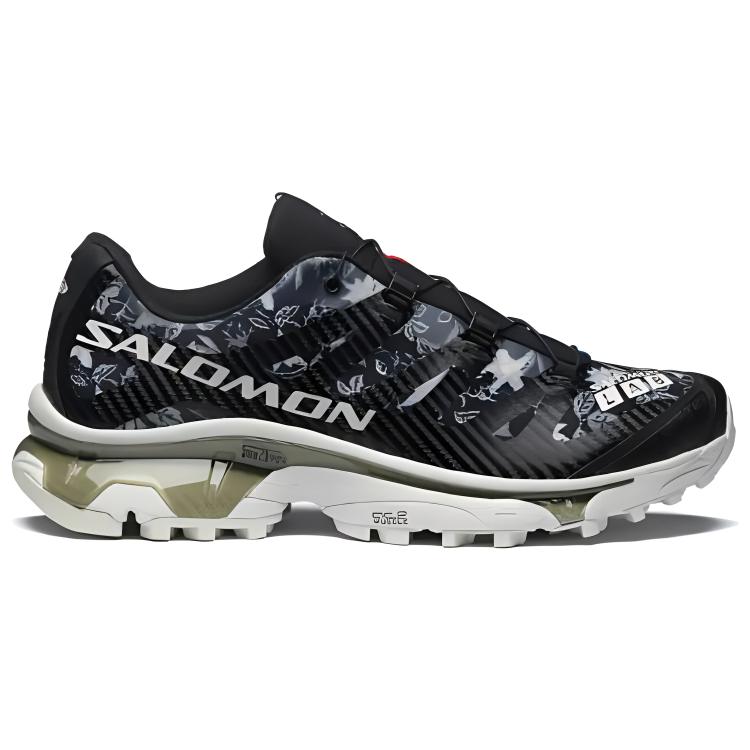 SALOMON XT-4 OG Needlepoint Pack - черные кроссовки унисекс Icicle Deep-Lichen-зеленый L47604200