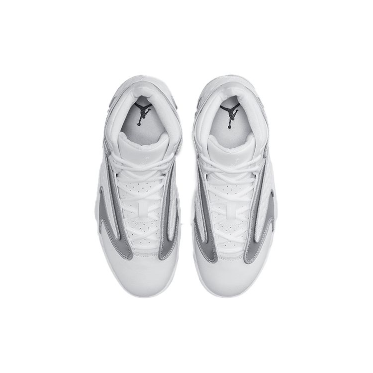 Женские кроссовки Air Jordan OG White Metallic Silver CW0907-100