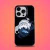 Koi Fish Yin Yang Phone Case For iPhone 16,15,14,13,12,11,Mini,Pro,E,SE4,XS,MAX Black Candy Matte Cover