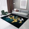 Custom Luxury Printed Carpet for Living Room or Bedroom