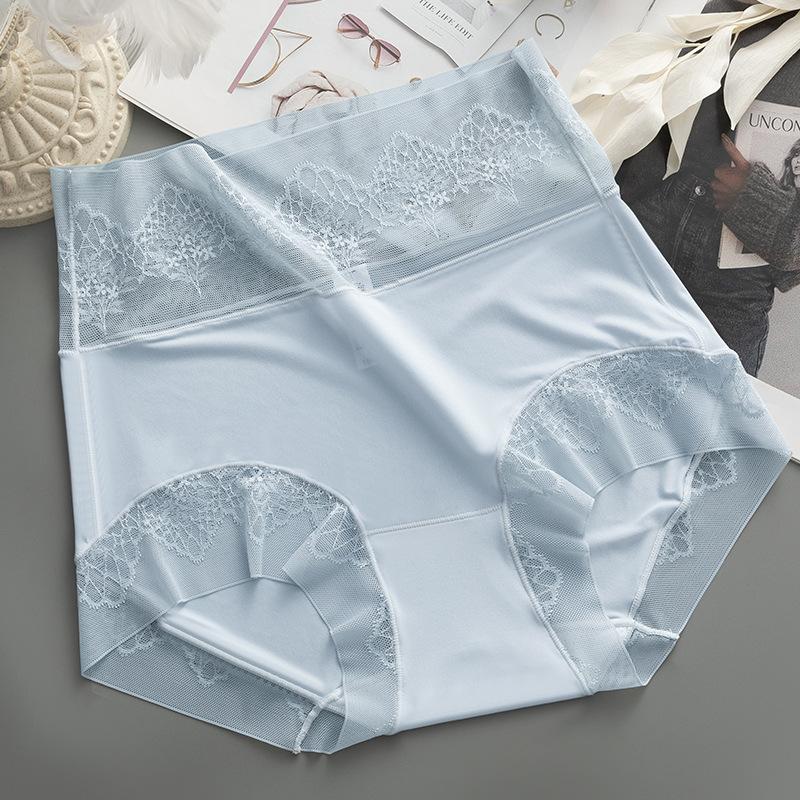 Women's Underwear High Waisted Triangles Panty Breathable Sexy Lace Comfort Hipster Panties