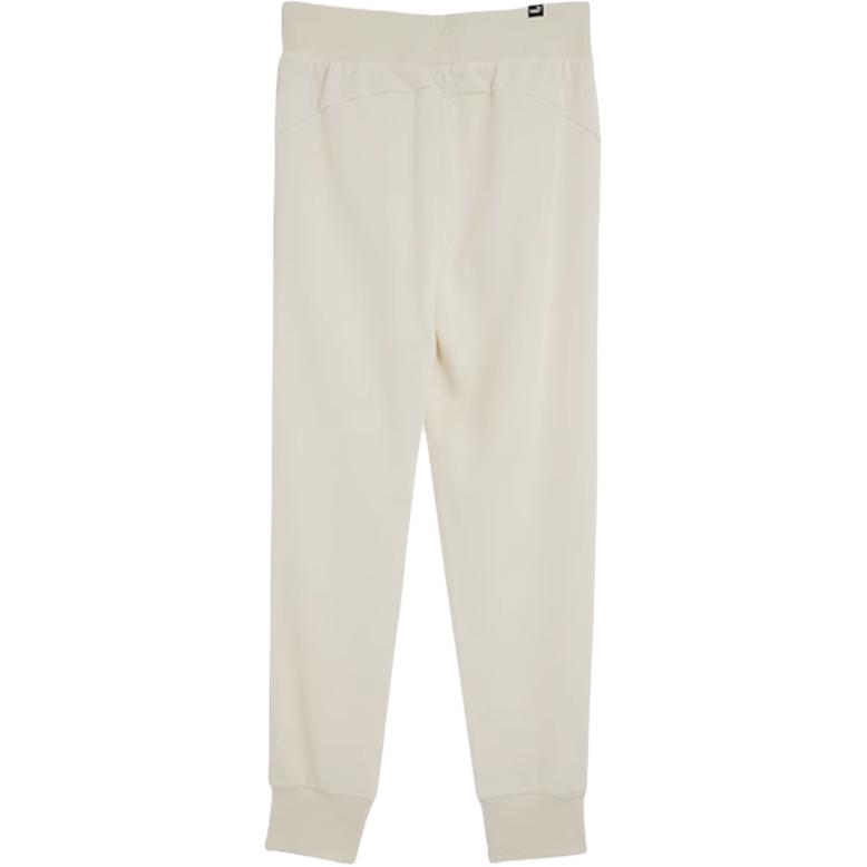 Puma Comfortable Stylish Versatile Cuffed Knitted Sports Pants Women Bottoms White 671152-88