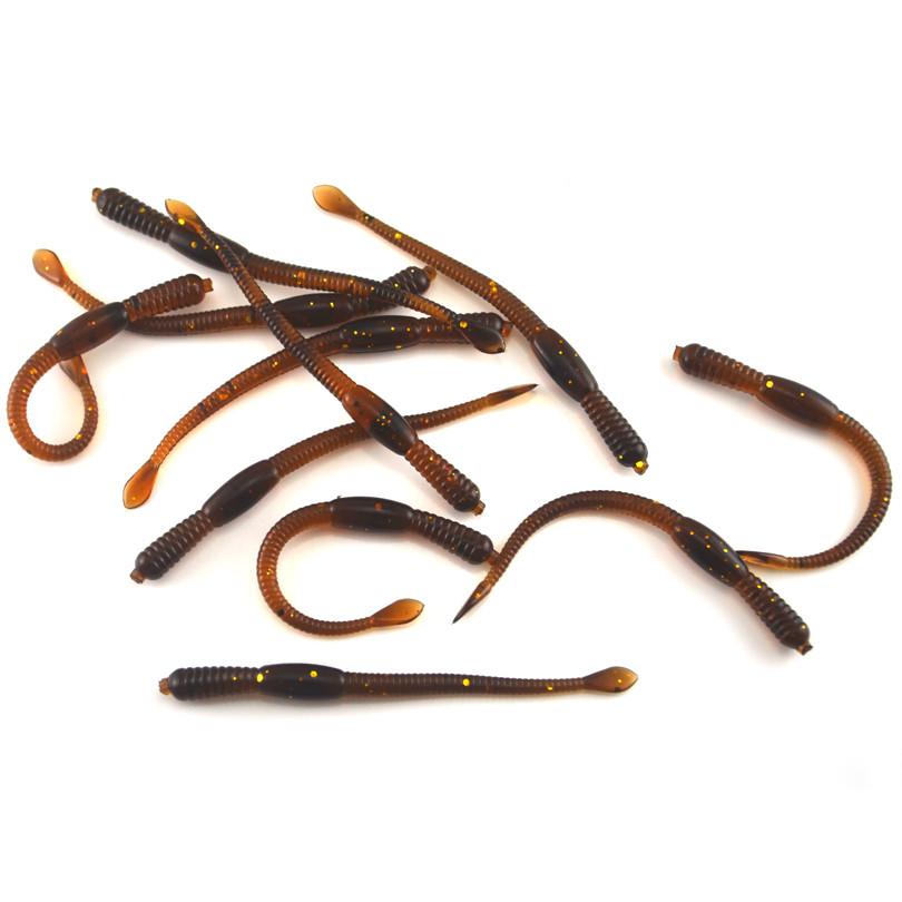 MNFT 25pcs/lot 7.7cm 1.03g Soft Plastic Lure Artificial Fishing EarthWorm Fishing Baits Bionic Maggots Worm Fishing Lures Tackle