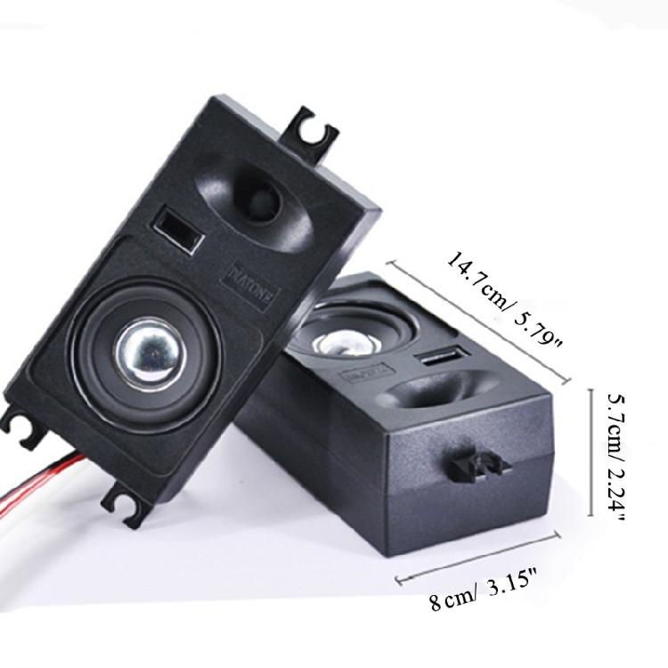 2,75-дюймовый Hi-Fi среднечастотный вуферный динамик для трансляции в вестибюле, чистый звуковой эффект