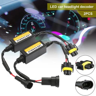 4 шт. LED Canbus Декодер Адаптер Для H1 H4 H7 H11 9005 9006 9012 Жгут Проводов Против Мерцания Резистор Лампы Предупреждение Устранитель Ошибок