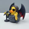 Ozzy Osbourne Back To the Beginning Rubber Duck Statue,Prince of Darkness Duck, Rock Tribute Duck Collectible,Music Jeeps Ducking for Party Decor