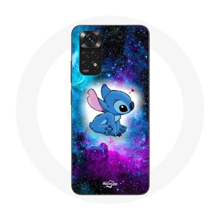 Чехол - Maniacase - Xiaomi Redmi Note 11 4G - Stitch Ohana - Мягкий - Цветной