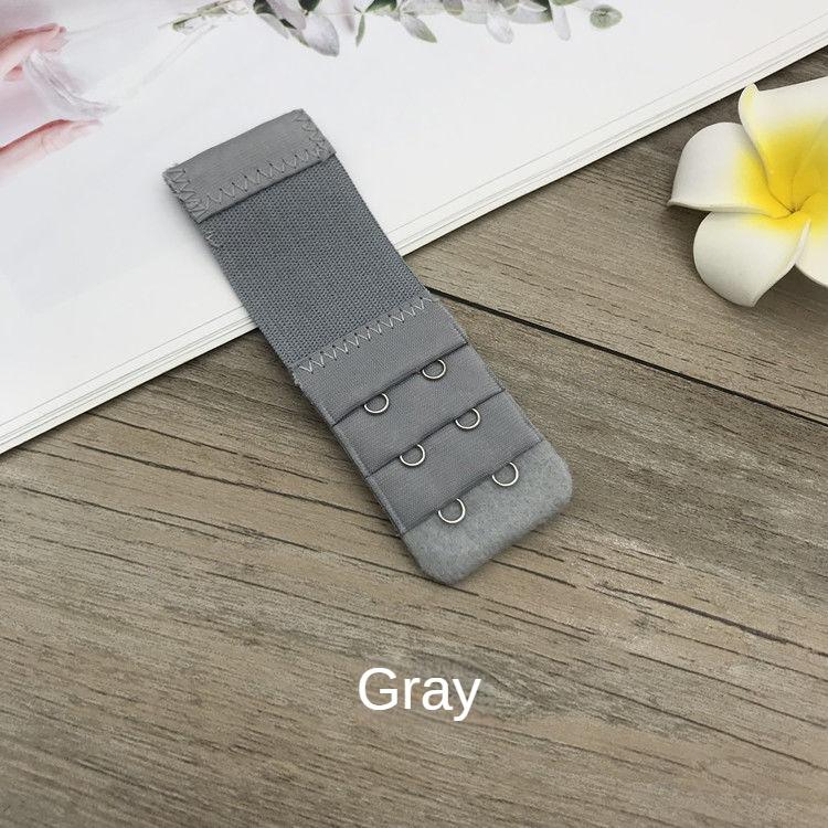 Эластичная эластичная маленькая двубортная пряжка-удлинитель нижнего белья Удлинитель бюстгальтера с крючком и застежкой на глаза Трехрядная пряжка с 2 пряжками Удлинительная пряжка