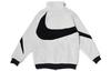 Nike Реверсивная флисовая куртка с большим свушем Азиатский размер Белый Черный BQ6546-114