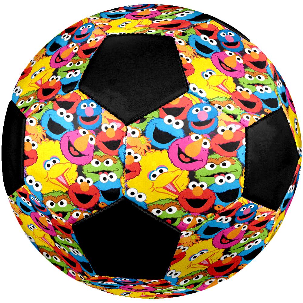 Sesame Street Theme Size 5 Soccer Ball, Suitable for Both Indoor and Outdoor Matches, a Gift Suitable for Everyone.