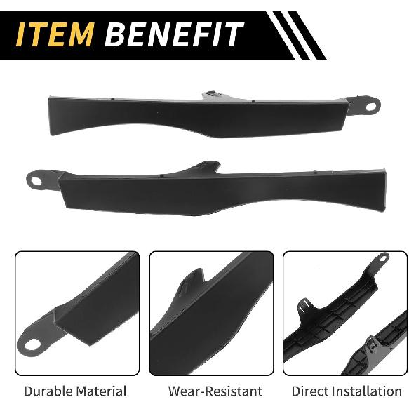 1 Pair Front Bumper Grille Headlight Filler for Toyota Tacoma 2005-2011 Lower Headlamp Bumper Filler Trim Panels Driver Passenger Side No.5251204901