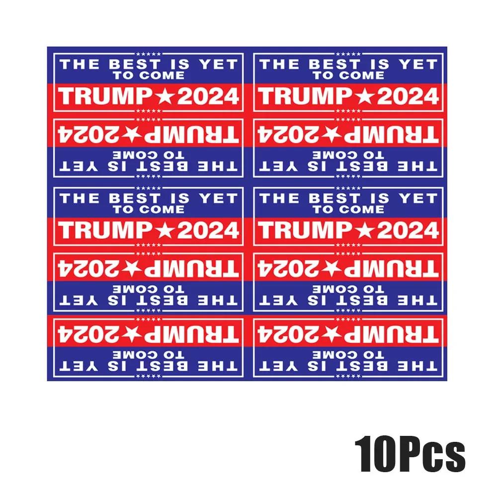 10 шт. Автомобильные наружные аксессуары TRUMP Make America Great Again Styling Stickers Декоративные наклейки Универсальные автомобильные наклейки