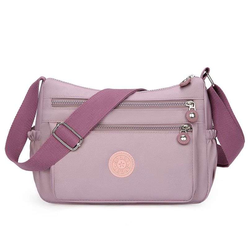 Сумка из ткани Оксфорд, женская модная сумка для отдыха и путешествий, многослойная сумка через плечо, женская сумка через плечо