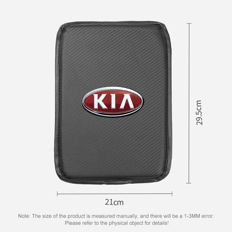 Fashion Leather Car Armrest Box Pad Car Center Console Arm Rest For Kia Cerato