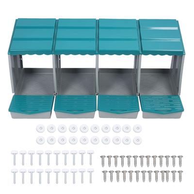 Ящик для хранения куриных яиц из полипропилена Ящик для хранения куриных яиц для кур, уток, домашней птицы Удобный, просторный, простой в использовании