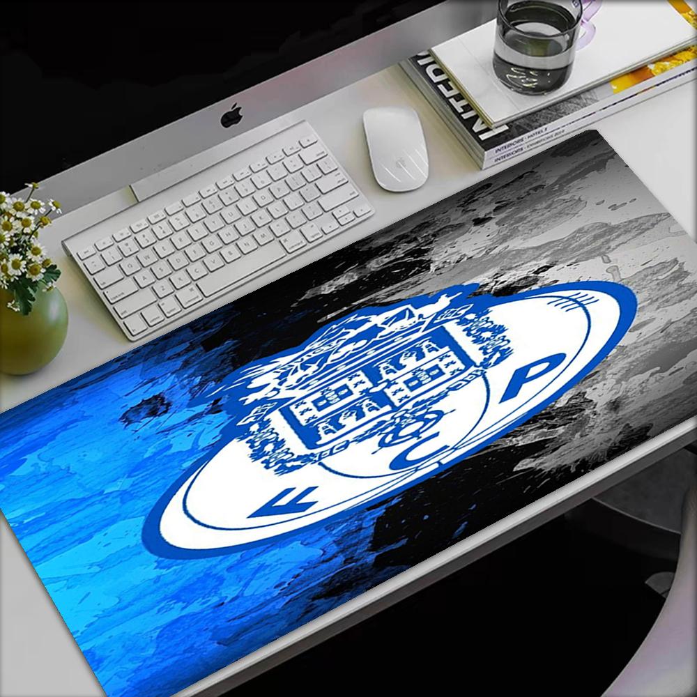 FC Porto Theme Mouse Pad, Non Slip Rubber Base, Multifunctional Office & Home Decor, Perfect for Workspace Personalization.