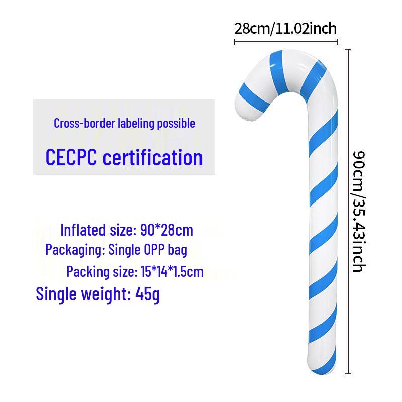 Надувной уличный рождественский шар-фонарь для украшения двора