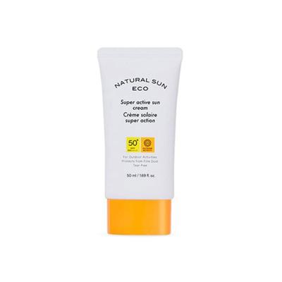 The Face Shop Natural Sun Eco Суперактивный солнцезащитный крем 50 мл