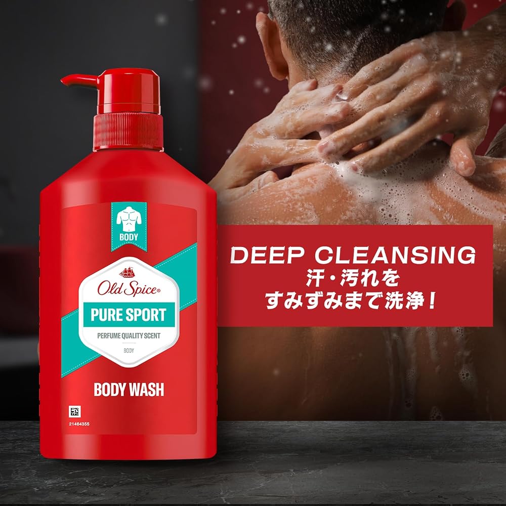 Old Spice Pure Sport Гель для душа с помпой 440 мл