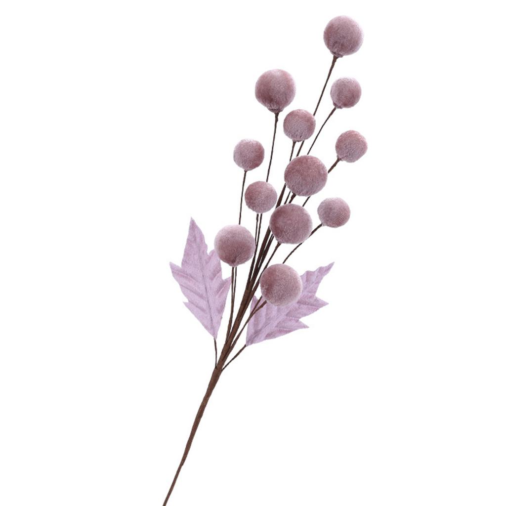 Velvet Wrapped Ball Cutting Decoration