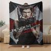1pc Resident Evil: The Final Chapter, Cozy Home Decor Blanket Gift | Flannel Throw for Bedroom, Living Room, Travel, Camping, Car, Beach, Office Naps